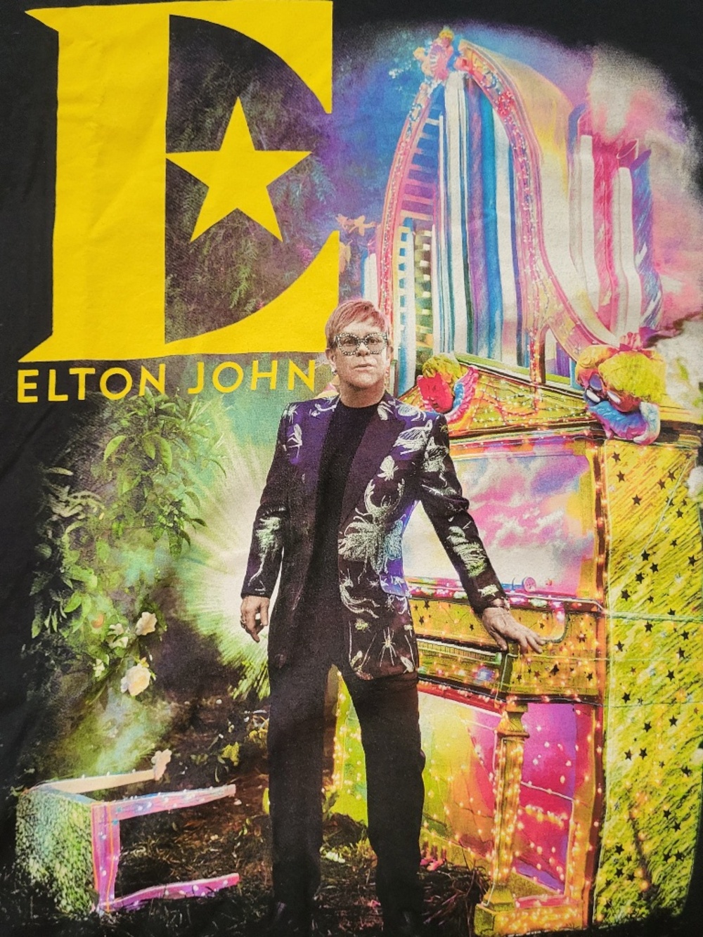 Elton John Goodbye Yellow Brick Road 2018 Farewell Tour Band T-Shirt
